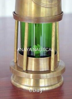 Antique Brass Nautical Maritime Ship Oil Minor Lantern Vintage Antique Lamp