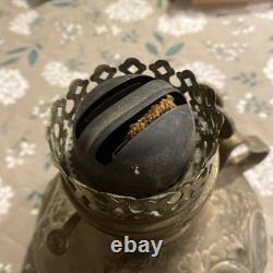 Antique Brass Stern Bros New York Oil Lamp