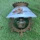 Antique C. 1870s Cast Iron Adjustable Hanging Parlor Oil Kero Lamp Font Eastlake