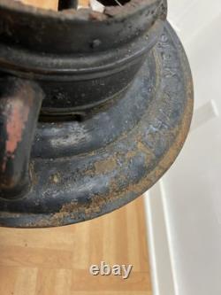 Antique C T Ham Mfg No 9 Globe Street Oil Lantern Lamp Light USA vintage parts