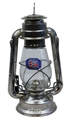 Antique Chalwyn Lantern Hurricane Storm Lamp British Made Oil Paraffin NEW VTG