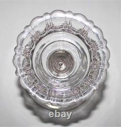 Antique Clear Glass Oil Lamp Apollo For #2 Burner