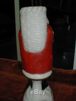 Antique Consolidated Lamp & Glass Co. Santa Claus Kerosene Oil Lamp Pristene