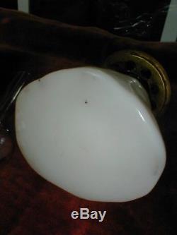 Antique Consolidated Lamp & Glass Co. Santa Claus Kerosene Oil Lamp Pristene