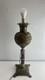 Antique Converted Oil Lamp Ornate Brass Victorian Table Lamp. 22 Tall