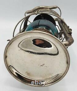 Antique DELUGE Dietz King Fire Department (nickel over tin & copper) LANTERN