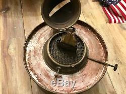 Antique Dietz No. 3 Globe Tubular Kerosene/Oil Street Lamp