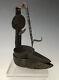 Antique Double Crusie, Phoebe, Betty, Whale Oil, Grease Lamp, Signed, 18th/19thC