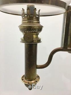 Antique Double Student Desk Oil Lamp Kosmos Brenner (Burner) Not Converted