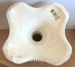 Antique Doulton Burslem Norfolk Oil Lamp Converted 251612 1886-1902 Dutch B&H