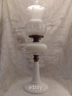 Antique Eaton Boston Sandwich Onion Oil Lamp