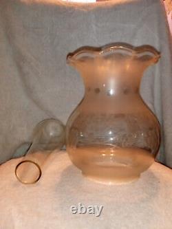 Antique Eaton Boston Sandwich Onion Oil Lamp