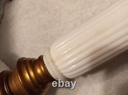 Antique Eaton Boston Sandwich Onion Oil Lamp