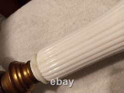 Antique Eaton Boston Sandwich Onion Oil Lamp