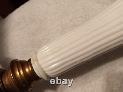 Antique Eaton Boston Sandwich Onion Oil Lamp