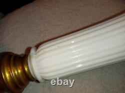 Antique Eaton Boston Sandwich Onion Oil Lamp