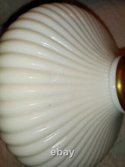 Antique Eaton Boston Sandwich Onion Oil Lamp