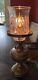 Antique Electrified? Oil Lamp