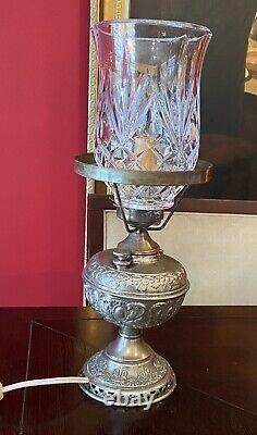 Antique Electrified? Oil Lamp