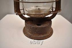 Antique Feuerhand Hurricane Lantern Germany Rustic Farmhouse Decor Oil Lamp 3