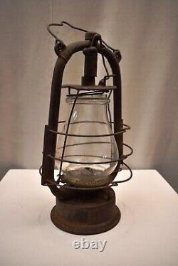 Antique Feuerhand Hurricane Lantern Germany Rustic Farmhouse Decor Oil Lamp 3