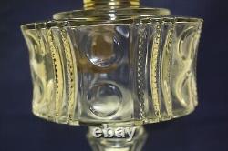 Antique Fostoria Oil Lamp by Manhattan Brass Co. N. Y. C. Artic No. 3