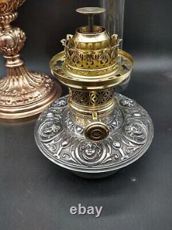 Antique Gebruder Brunner Wien Oil Lamp Ditmar