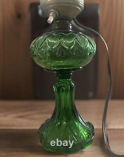 Antique Glass Oil Lamp Converted Chimney, Mexico, Estrella, does no glow