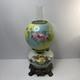Antique Gone WithThe Wind P. & A. Co. Parlor Hurricane Oil Lamp Hand Painted 17H