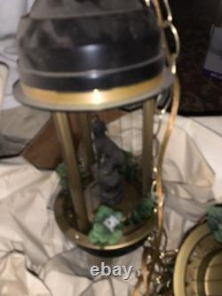 Antique Greek Goddess Oil Lamp