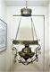Antique Hanging Brass Parlor Oil Kerosene Lamp Extension Mechanism Parts Restore