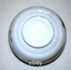 Antique Hanging Library Parlor Oil Lamp Slant Shade