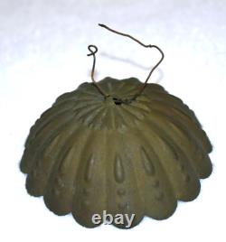 Antique Hanging Library Parlor Oil Lamp Slant Shade