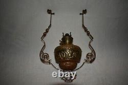 Antique Hanging Parlor Oil Lamp New Juno No 1 Rare Find Circa 1890's