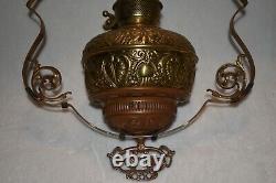 Antique Hanging Parlor Oil Lamp New Juno No 1 Rare Find Circa 1890's