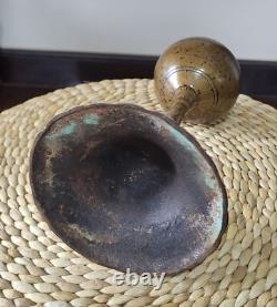 Antique Himalayan Kerosene Oil lamp from Nepal tuki Collective Art, RB