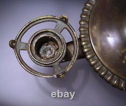 Antique Italian Grand Tour Bronze Oil Lamp Neoclassical 19th c