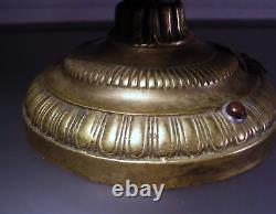 Antique Italian Grand Tour Bronze Oil Lamp Neoclassical 19th c