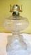 Antique Lion and Baboon Large Oil Lamp with Burner Excellent 1890's
