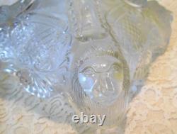 Antique Lion and Baboon Large Oil Lamp with Burner Excellent 1890's