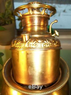 Antique Miller Banquet Oil Lamp