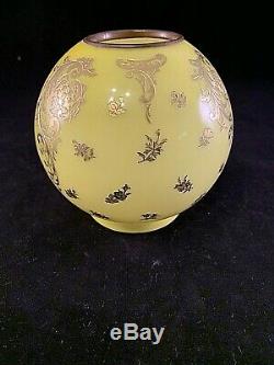 Antique Miniature Oil Lamp Ball GWTW Shade