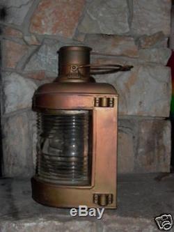 Antique Nautical Maritime Boat Ship Oil Lantern Lamp