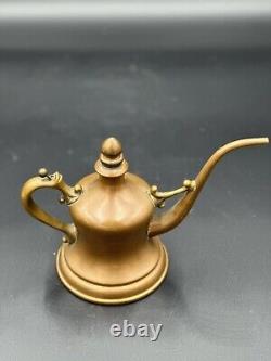 Antique Oil Can / Lamp Filler Brass Buffalo, NY Stamping Co