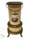 Antique Oil Kerosene Heater Parlor Stove Hand Painted Lamp Conversion Farmhouse