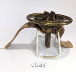Antique Oil Lamp Burner Wright & Butler Multum in Uno Duplex Burner, Patent