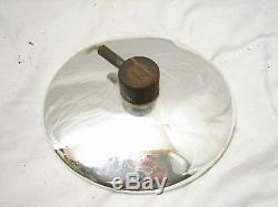 Antique Oil Lamp Wall Bracket Mercury Glass Reflector Fluid Eldorado Milk Light
