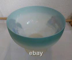 Antique Oil Lamp withCurrie & Ives Hunting Shade-Fishing & Deer Hunting 23 X 10.25