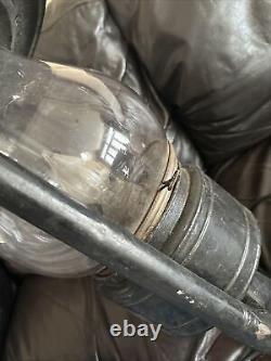 Antique Old Rare C. T Ham Mfg No 9 Globe Street Oil Lantern Lamp Light USA