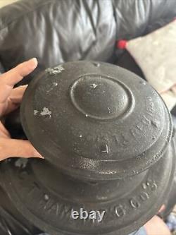 Antique Old Rare C. T Ham Mfg No 9 Globe Street Oil Lantern Lamp Light USA
